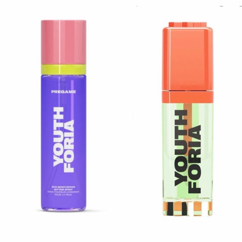 BUNDLE Youthforia Pregame Setting Spray- 
Blush Oil
